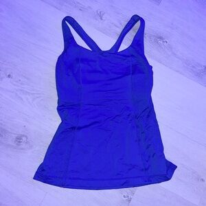 Lululemon Athletica Royal Blue Tank Top